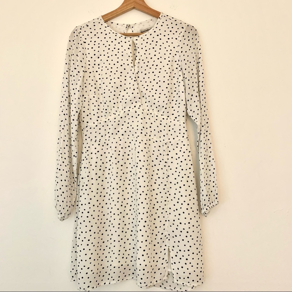 Abercrombie & Fitch Soft Business Casual Dress White